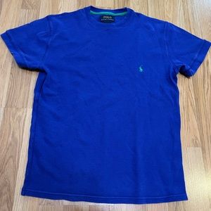 Waffle knit Polo t-shirt